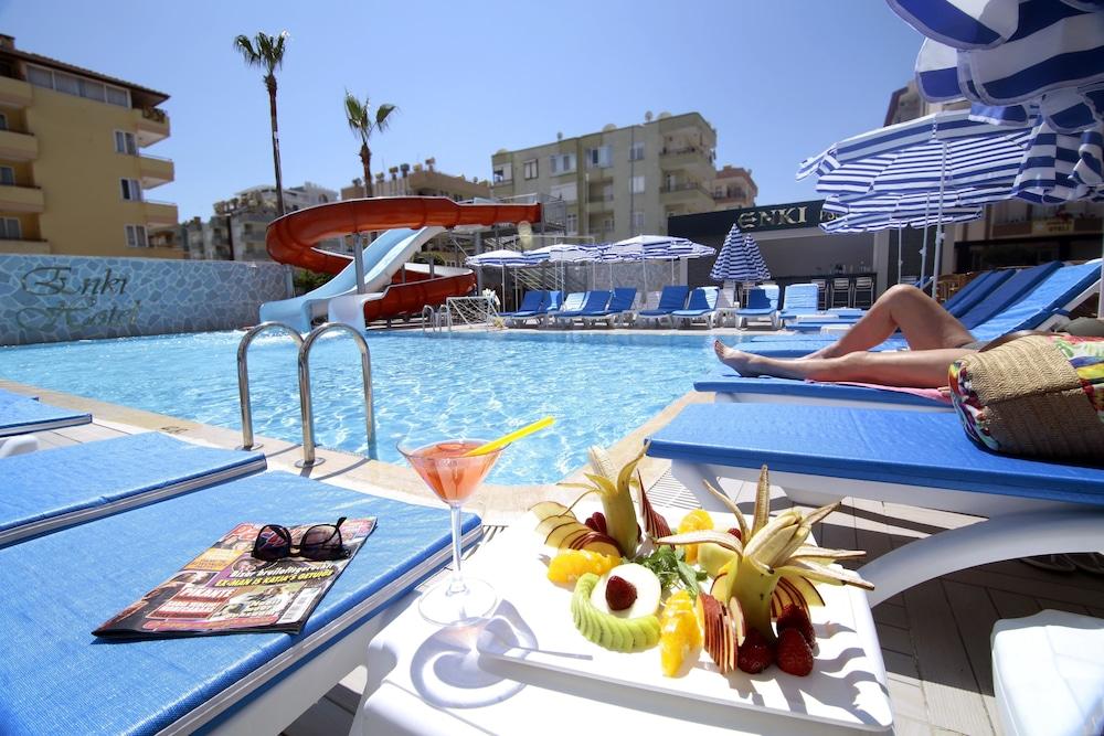 Enki Hotel Alanya Bagian luar foto